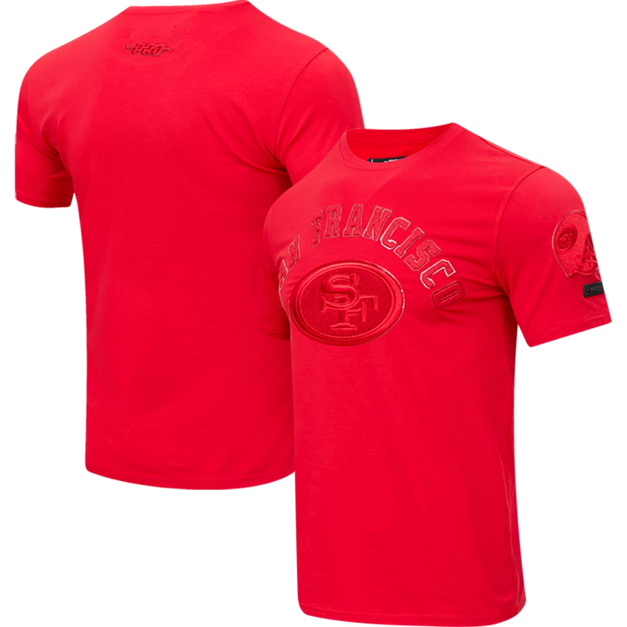 Pro Standard San Francisco 49ers Triple Red T-Shirt für Herren