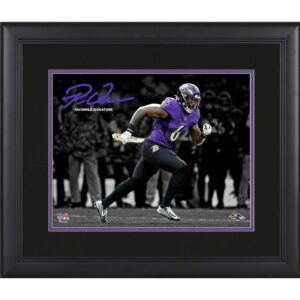 Patrick Queen Baltimore Ravens Faksimile-Signatur gerahmtes Spotlight-Foto , 11 x 14 Zoll