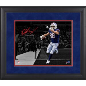 Dawson Knox Buffalo Bills Faksimile-Signatur gerahmtes Spotlight-Foto, 11 x 14 Zoll