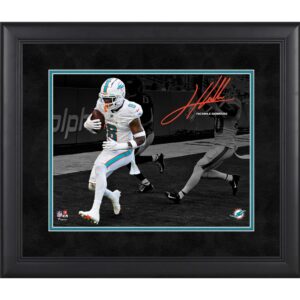 Jevon Holland Miami Dolphins Faksimile Signatur gerahmt 11″ x 14″ Spotlight Foto