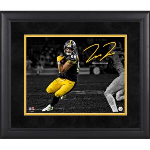 Pat Freiermuth Pittsburgh Steelers Faksimile Signatur gerahmt 11″ x 14″ Spotlight Foto