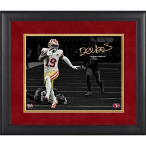 Deebo Samuel San Francisco 49ers Faksimile Signatur gerahmt 11″ x 14″ Spotlight Foto