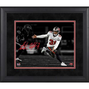 Antoine Winfield Jr. Tampa Bay Buccaneers Faksimile Signatur gerahmt 11″ x 14″ Spotlight Foto