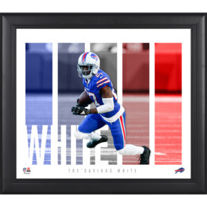 Tre’Davious White Buffalo Bills Gerahmte 15″ x 17″ Spielerpanel-Collage