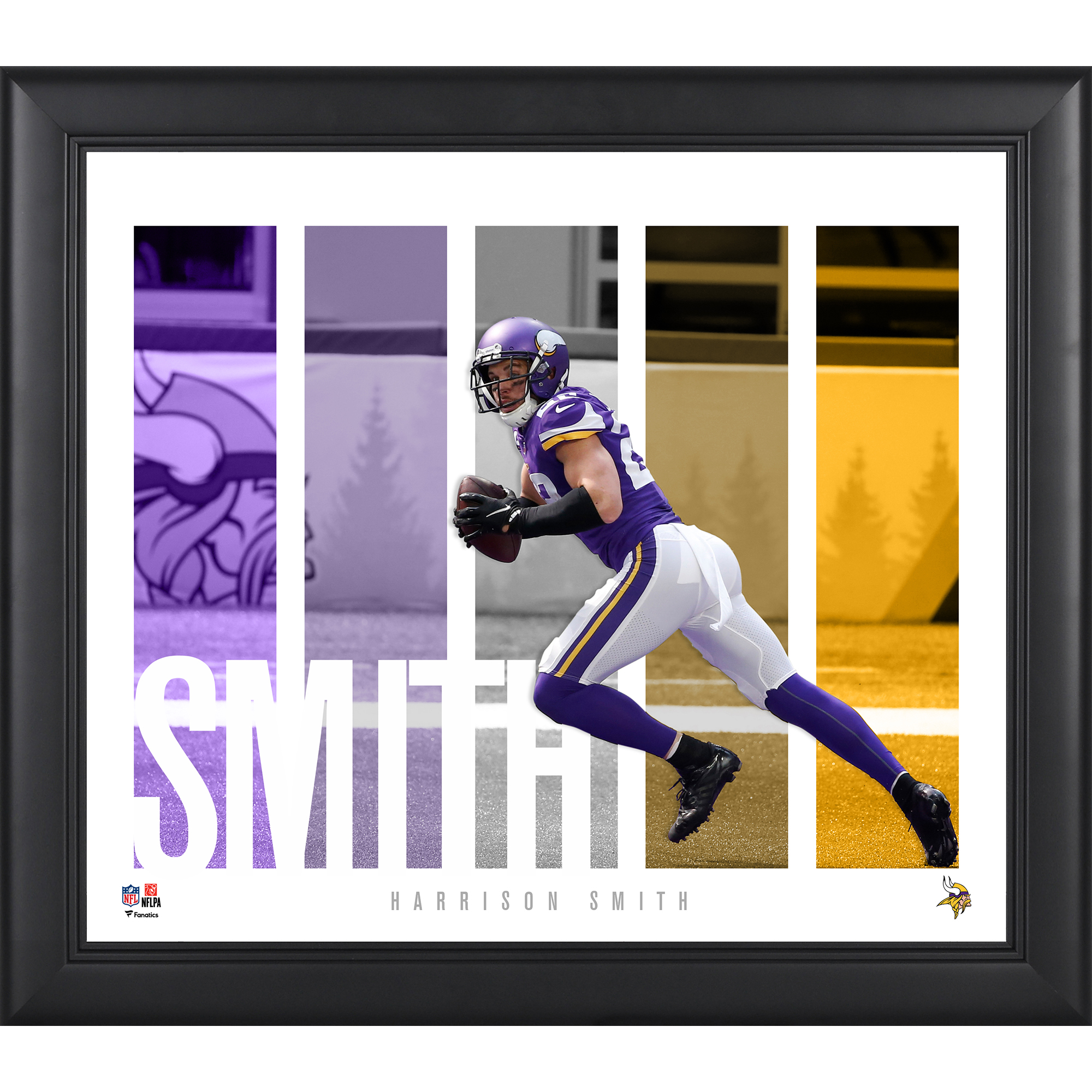 Harrison Smith Minnesota Vikings Gerahmte 15″ x 17″ Spielerpanel-Collage