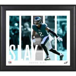 Darius Slay Philadelphia Eagles Gerahmte 15″ x 17″ Spielerpanel-Collage