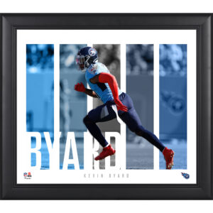 Kevin Byard Tennessee Titans, gerahmte Spielerpanel-Collage, 38,1 x 43,2 cm