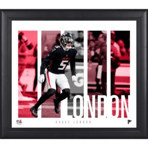 Drake London Atlanta Falcons Gerahmte 15″ x 17″ Spielerpanel-Collage