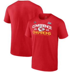 Jugend Red Kansas City Chiefs 2022 AFC Champions Shadow T-Shirt