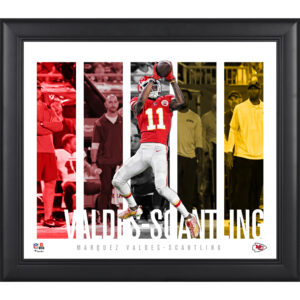 Marquez Valdes-Scantling Kansas City Chiefs Gerahmte 15″ x 17″ Spielerpanel-Collage