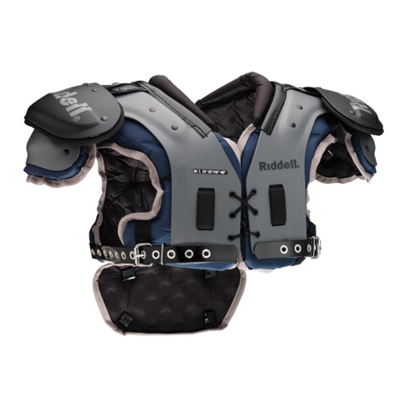 Riddell Elite SK, Skill Position Shoulderpad – grau Gr. L