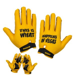 Rookie GOAT Receiver Handschuhe – What Happens in Vegas Gr. M/L