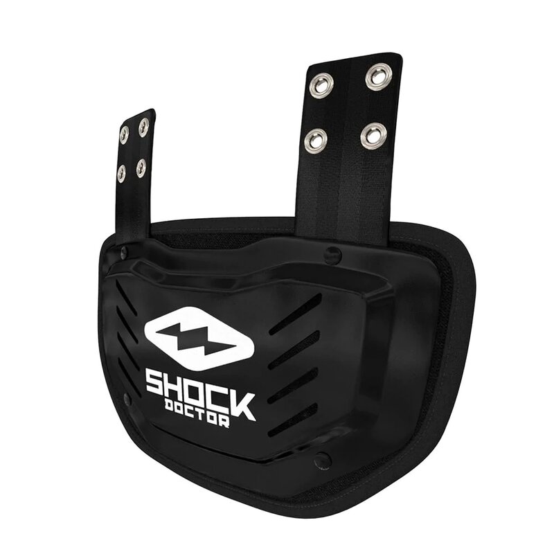 Shock Doctor Showtime Back Plate – Solid Black