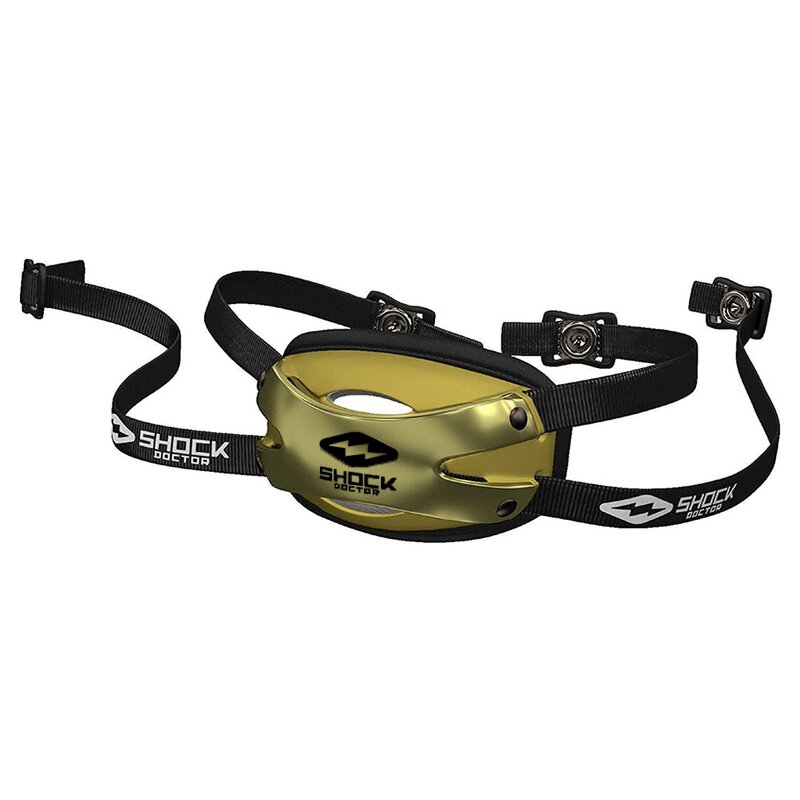 Shock Doctor Showtime Chin Strap, Kinnriemen – gold