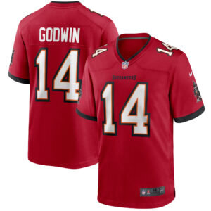 Tampa Bay Buccaneers Nike Game Heimtrikot – Dunkelrot – Chris Godwin – Jugendliche