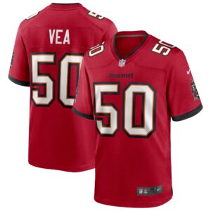 Tampa Bay Buccaneers Nike Game Heimtrikot – Dunkelrot – Vita Vea – Herren