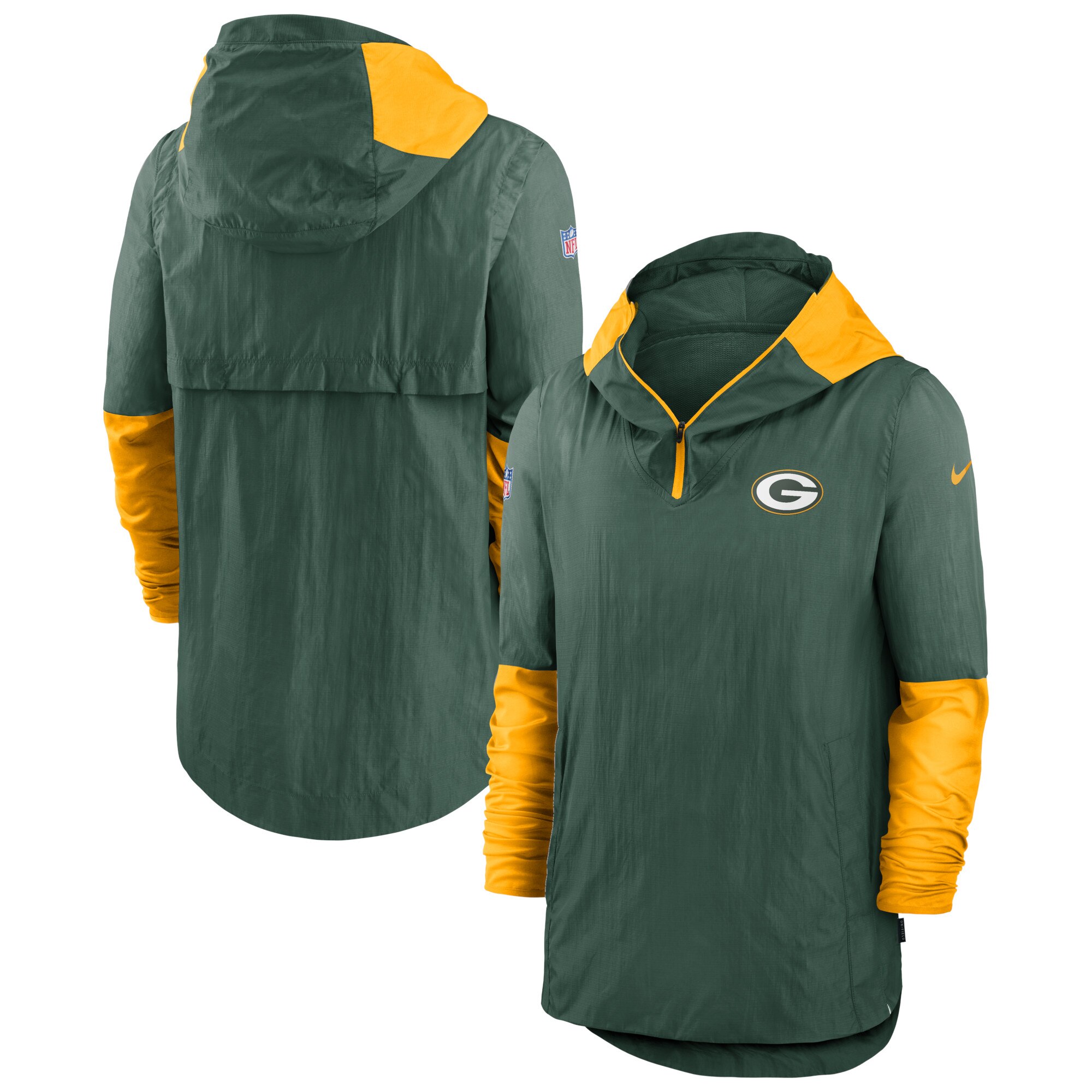 Green Bay Packers Nike Team Logo Pregame Leichte Spielerjacke