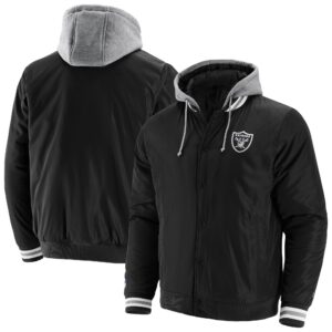 Las Vegas Raiders Fanatics Branded Satin Jacke – Herren