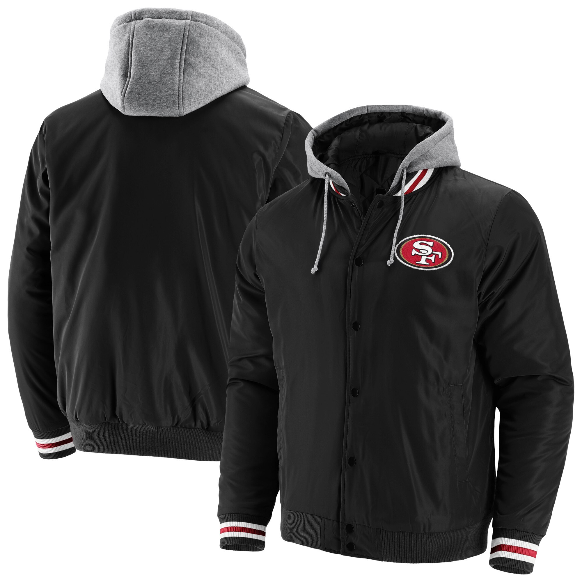 San Francisco 49ers Fanatics Branded Satin Jackt – Herren