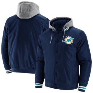 Miami Dolphins Fanatics Branded Satin Jacke – Herren