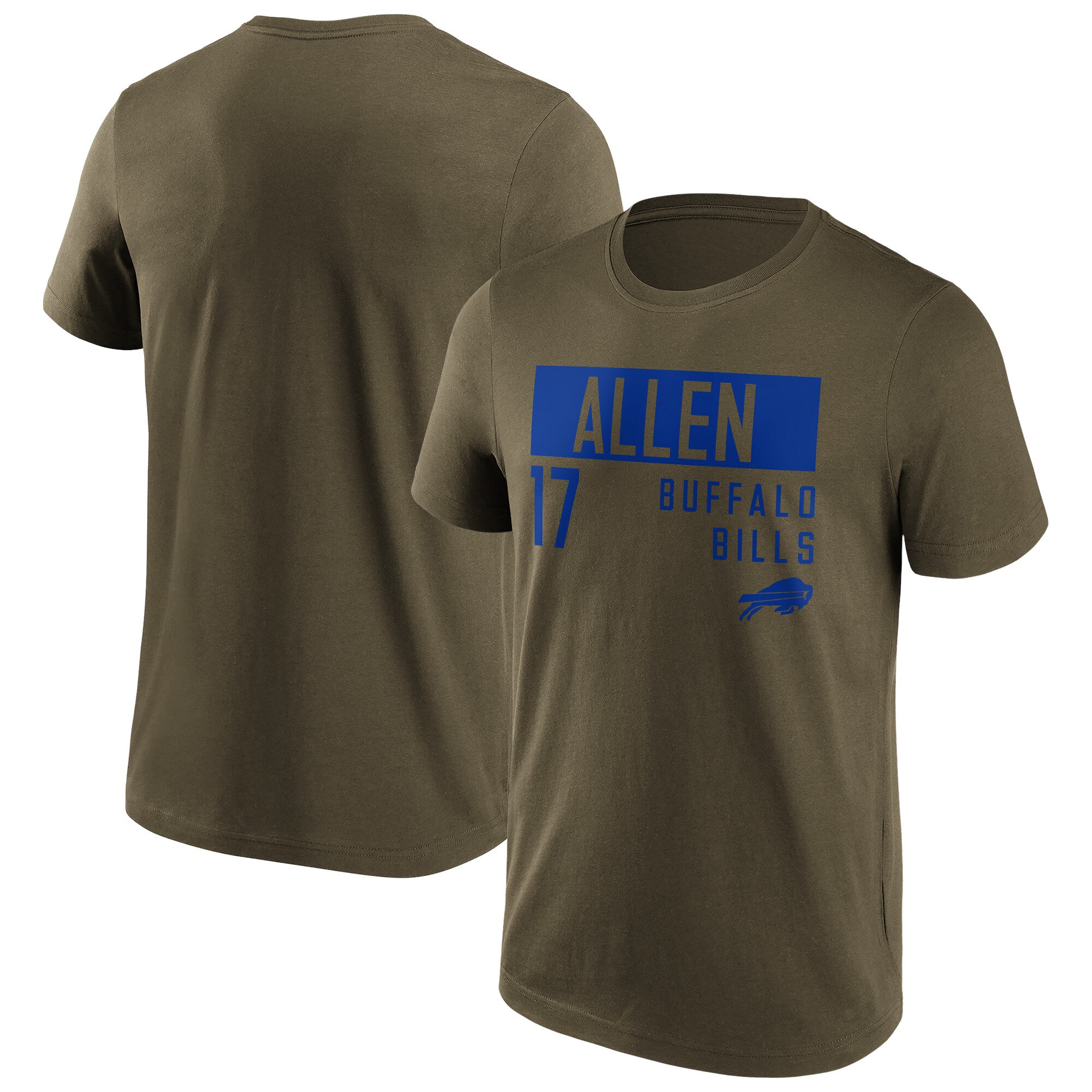 Buffalo Bills Fashion Name & Number T-Shirt – Josh Allen – Herren – Big & Tall