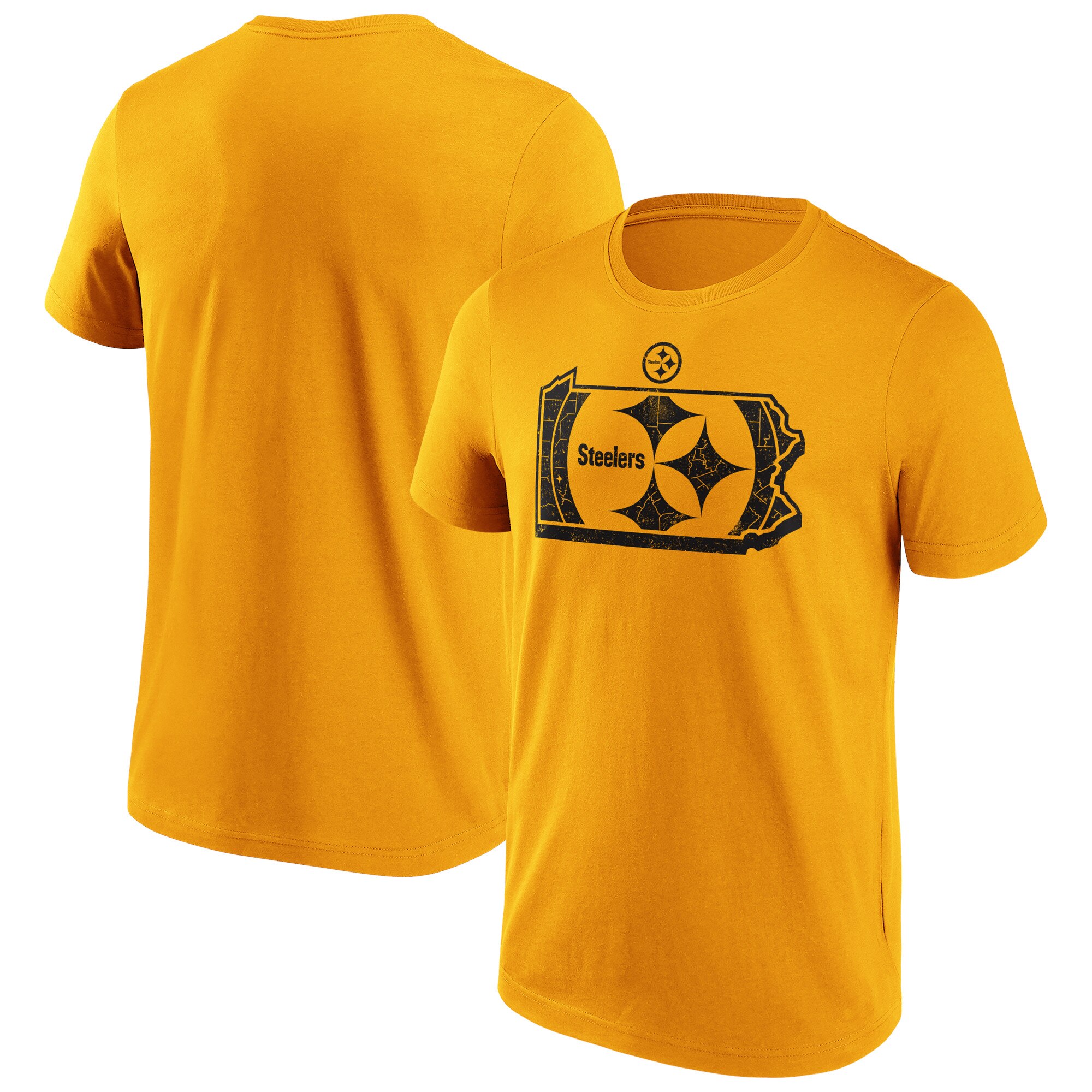 Pittsburgh Steelers Steelers State Iconic Hometown Grafik-T-Shirt – Herren