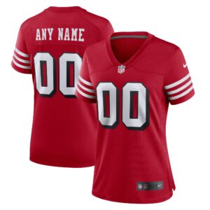 San Francisco 49ers Nike Ausweichtrikot – Personalisiert – Damen