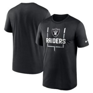 Las Vegas Raiders Nike Legend Torpfosten-T-Shirt – Herren