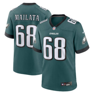 Philadelphia Eagles Nike Game Heimtrikot – Grün – Jordan Mailata – Herren