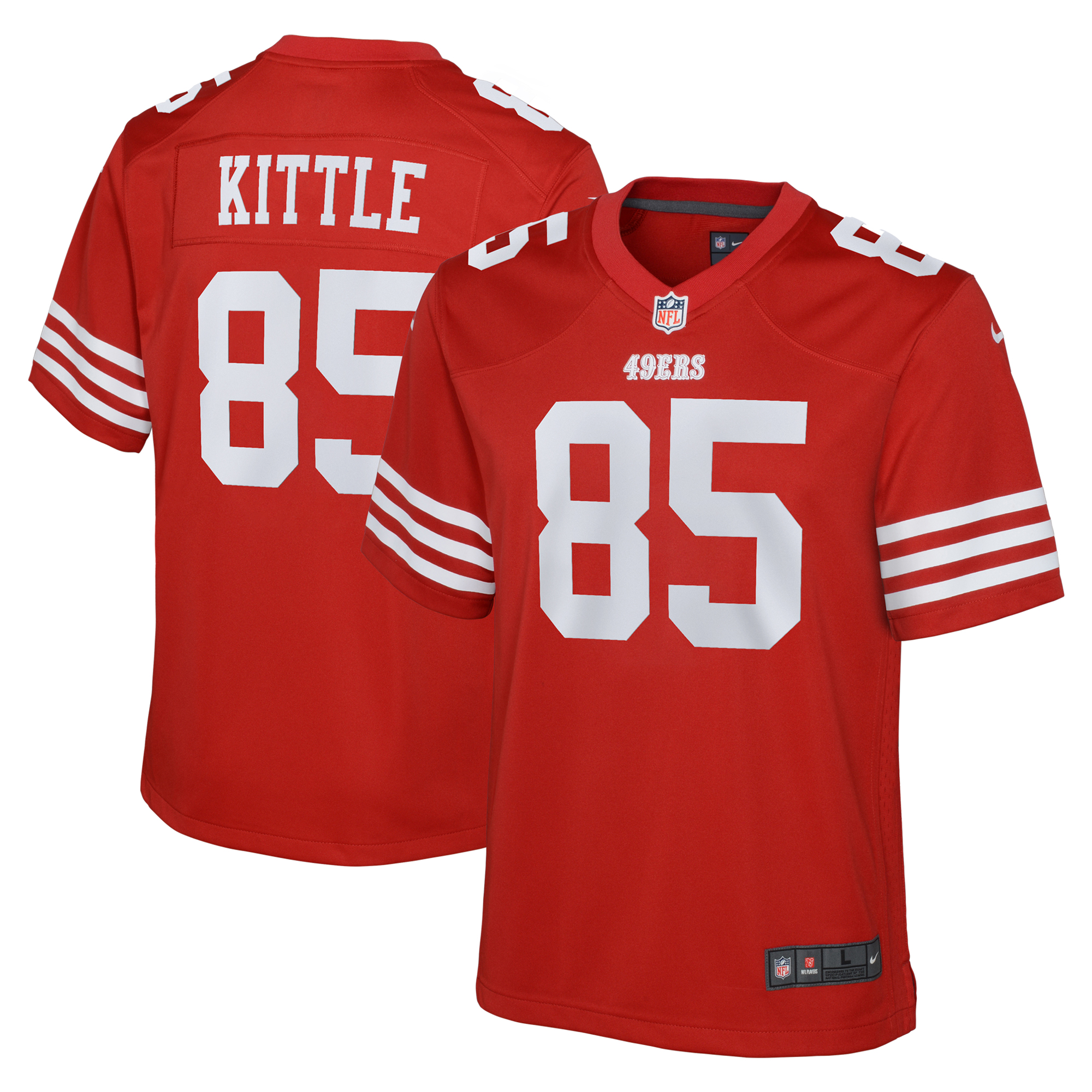 San Francisco 49ers Heimspieltrikot – George Kittle – Jugend