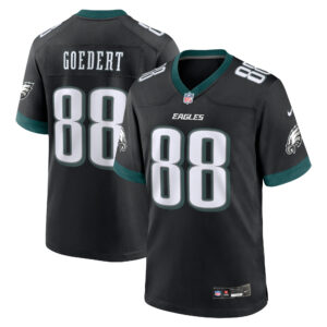 Philadelphia Eagles Nike Ausweichspieltrikot – Schwarz – Dallas Goedert – Herren