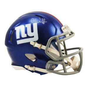 Darren Waller, New York Giants, signierter Riddell Speed ​​Mini-Helm