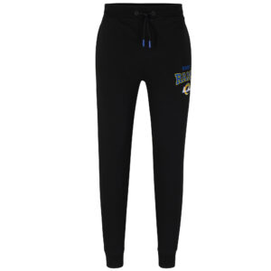 BOSS X NFL Schwarz/Royal Los Angeles Rams Snap-Hose für Herren