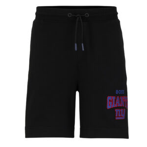 BOSS X NFL New York Giants Snap Shorts für Herren in Schwarz/Royal