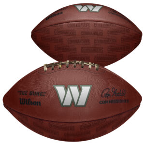 Washington Commanders Unsigned Wilson Showcase Duke Pro Football