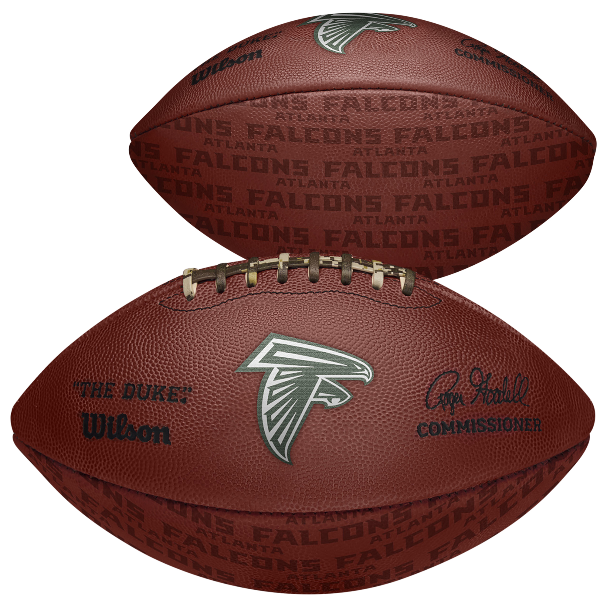 Atlanta Falcons – Wilson präsentiert unsignierten Duke Pro Football