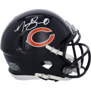 Fanatics Authentic Noah Sewell Chicago Bears 2023 NFL Draft Pick Autogramm Riddell Speed ​​Mini Helm
