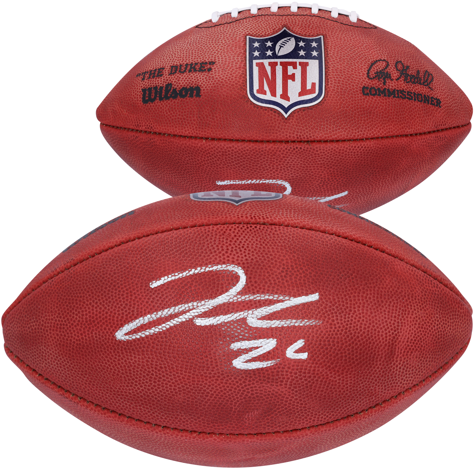 Fanatics Authentic Jahmyr Gibbs Detroit Lions 2023 NFL Draft Erstrunden-Pick Autogramm Duke Football