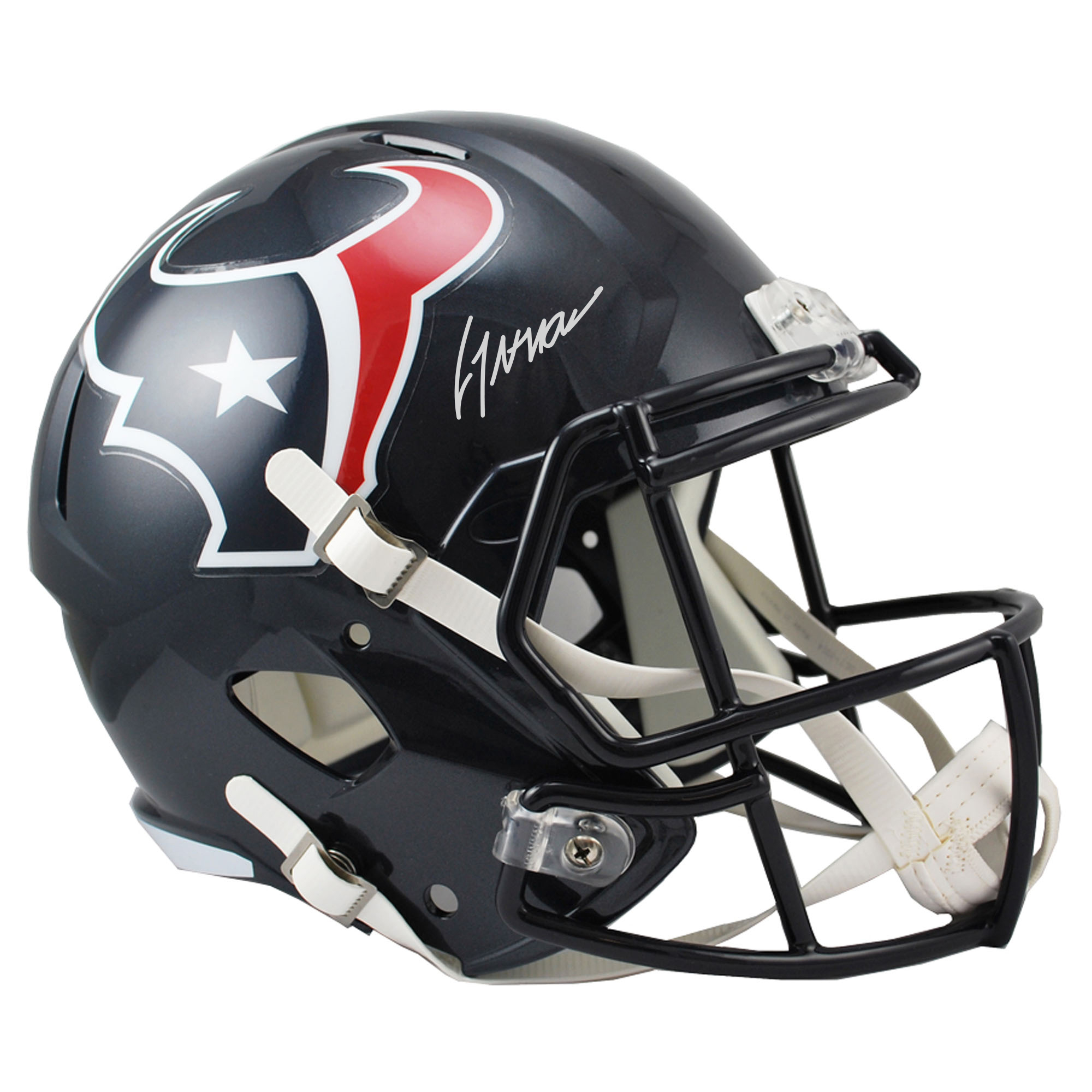 Fanatics Authentischer C.J. Stroud Houston Texans Riddell Speed ​​Replica-Helm mit Autogramm