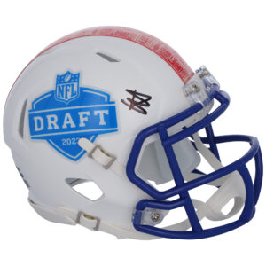 Will Anderson Jr. Houston Texans signierter Riddell Alternate 2023 NFL Draft Speed ​​Mini Helm