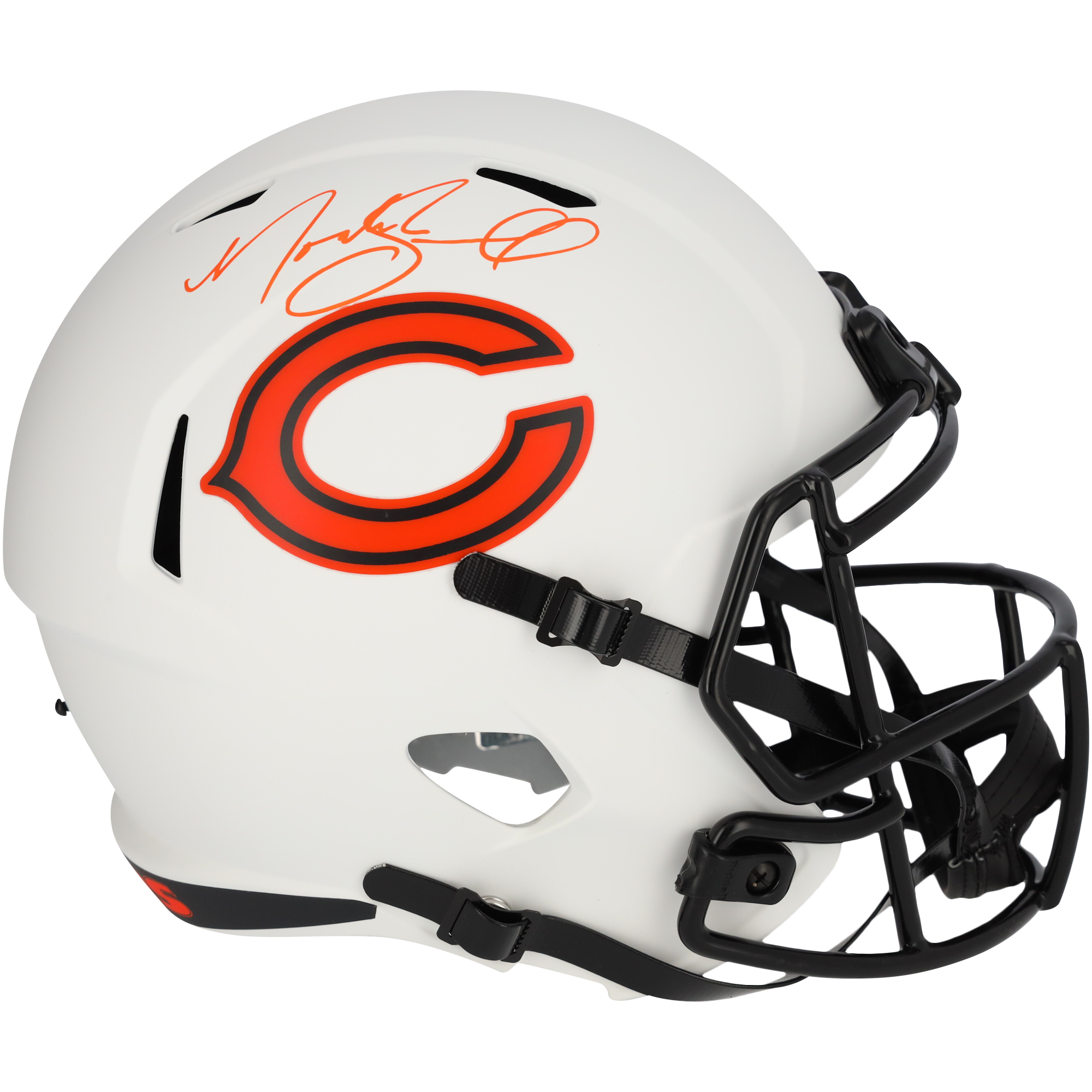 Noah Sewell Chicago Bears signierter Riddell Lunar Eclipse Speed ​​Replica-Helm