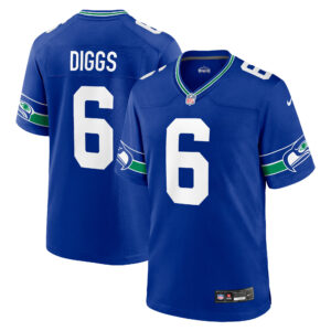 Seattle Seahawks Nike Alternate Game Jersey – Königsblau – Quandre Diggs – Herren
