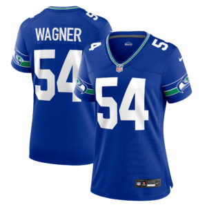 Seattle Seahawks Nike Alternate Game Jersey – Royal – Bobby Wagner – Damen