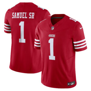 Herren Nike Deebo Samuel Sr Scarlet San Francisco 49ers Vapor F.U.S.E. Limited Trikot