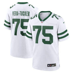New York Jets Nike Secondary Game Ausweichtrikot – Weiß – Alijah Vera Tucker – Herren