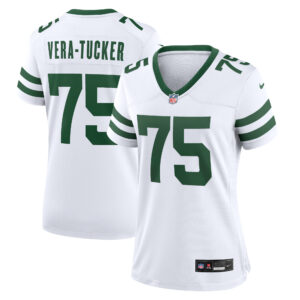 New York Jets Nike Secondary Game Ausweichtrikot – Weiß – Alijah Vera Tucker – Damen