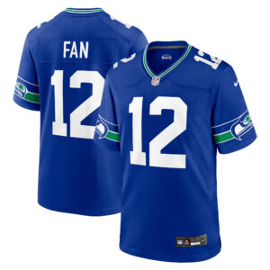 Seattle Seahawks Nike Alternative Game-Trikot – Königsblau – 12. Fan – Herren