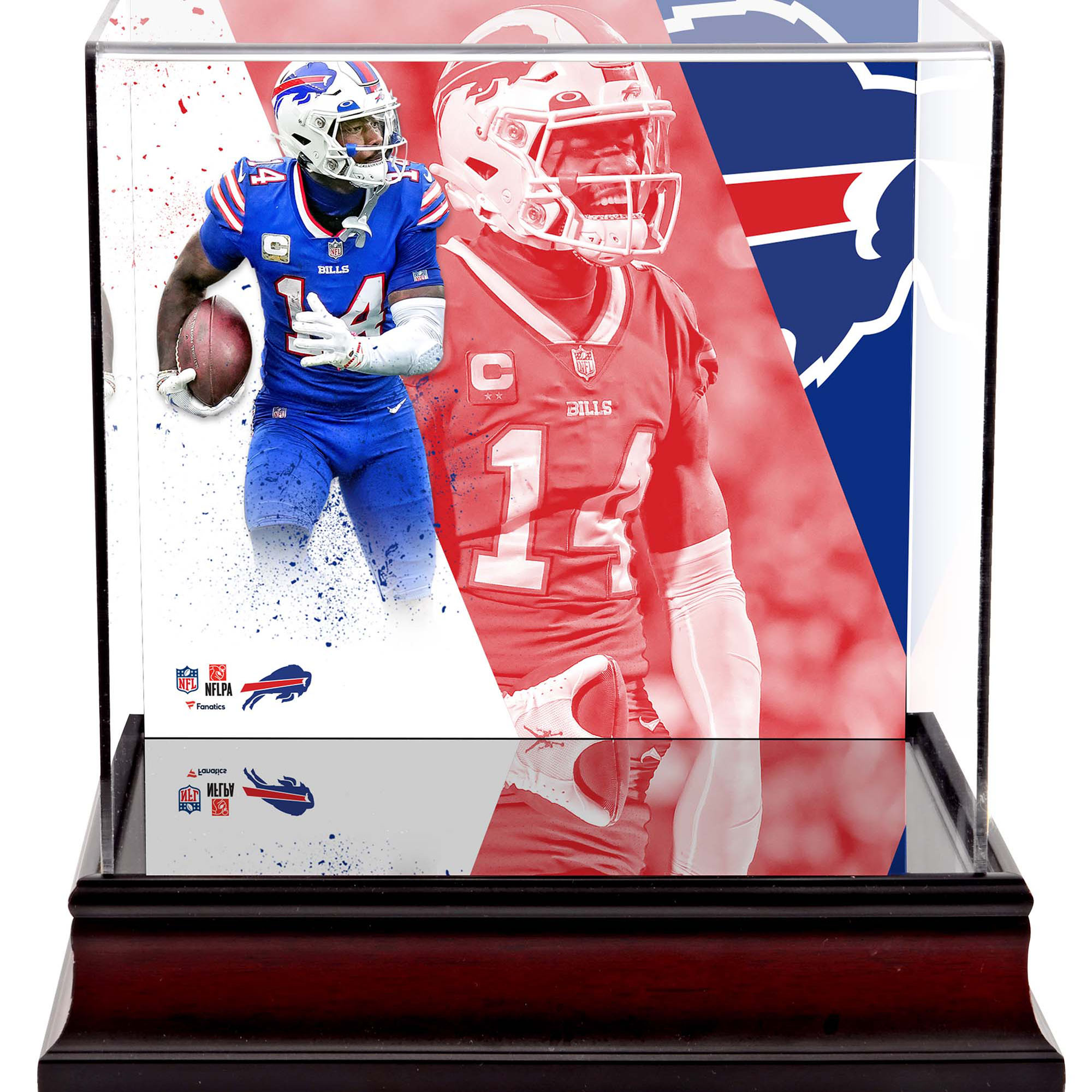 Stefon Diggs Buffalo Bills Deluxe Mini-Helmkoffer