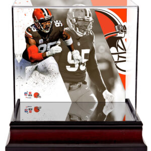 Myles Garrett Cleveland Browns Deluxe Mini-Helmkoffer