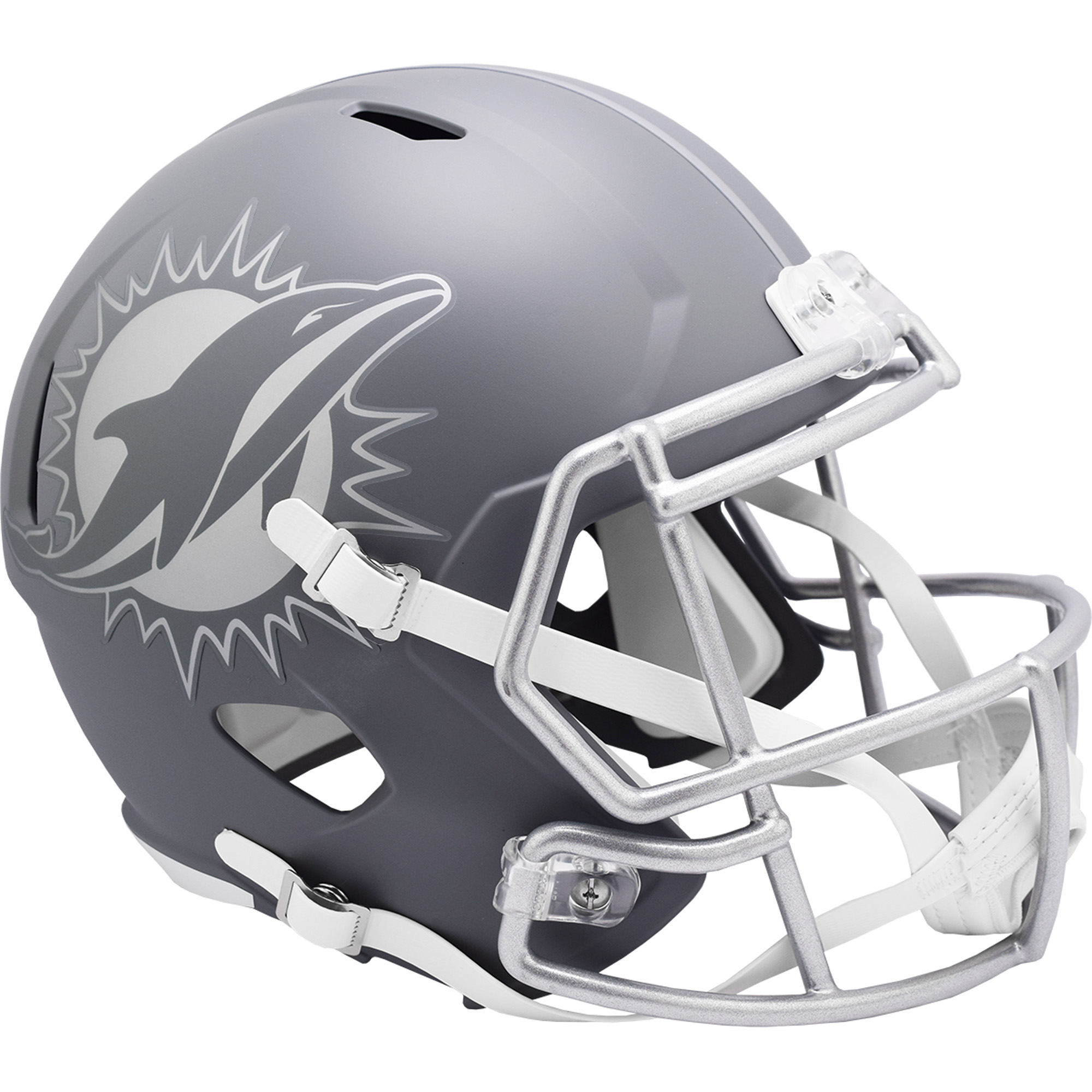 Miami Dolphins Riddell 2024 Slate Alternate Speed ​​Replica Helm